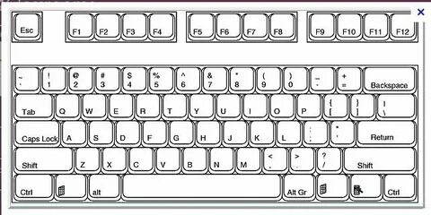 Blank puter Keyboard Template Printable likewise Printable B