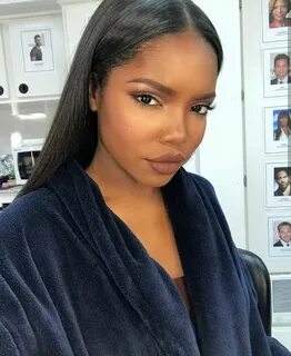 Ryan Destiny Makeup for black women, Beauty hair makeup, Sof