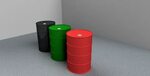 55 gallon drum 3D Модели in Контейнеры 3DExport