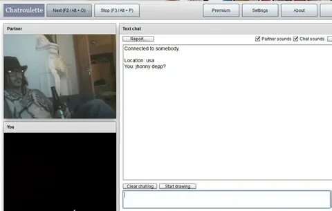 I just got a web cam and this was my first time on Chatroule