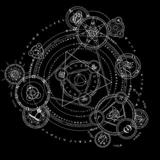 Magic symbols, Alchemy symbols, Magic circle