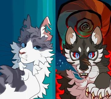 duality (Ivypool and Hawkfrost) by vermillionclaws Warrior c