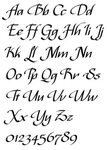 Abecedario Caligrafia Calligraphy fonts alphabet, Lettering 
