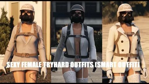 GTA 5 Online - Sexy Female Tryhard Outfits (Smart outfit) - 