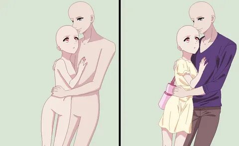 30+ Trend Terbaru Hugging Anime Couple Base Full Body - Holl