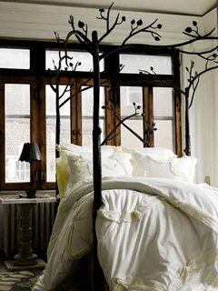 Slide View: 4: Forest Canopy Bed Canopy bedroom, Bed design,
