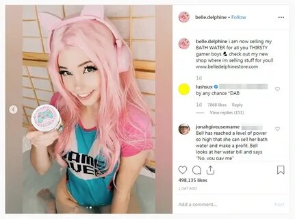 Belle delphine top stories