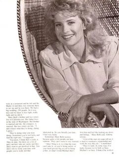 1986 - Mary Beth Evans - "I Was A Shopaholic" " Feel The Mag