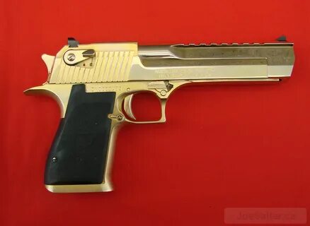 Desert Eagle 50 Caliber Gold Pistol