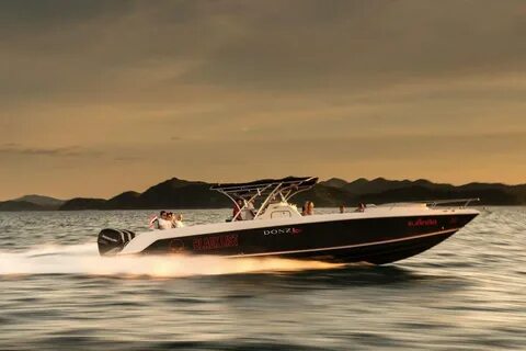 Blacklist Donzi 38 ZFX Luxury Speed Boat Charter Phuket
