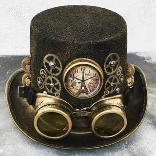 Pin by Mitchell Chrisenberry on Steampunk Steampunk top hat,