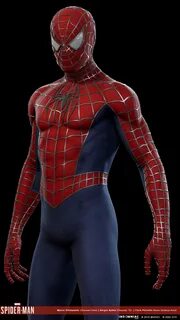 ArtStation - Marvel's Spider-Man: Webbed Suit