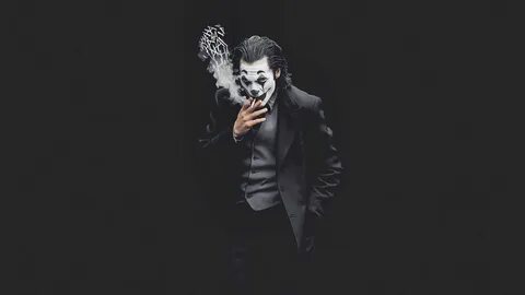 Joker Smoking Monochrome Joker Smoking wallpaper hd 4k Joker