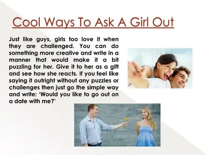 PPT - Cute Ways To Ask A Girl Out PowerPoint Presentation, f