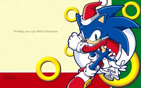 Sonic Christmas Wallpaper posted by Zoey Simpson