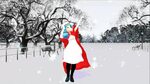 MMD Love! Snow! Serious Magic Winter Miku - YouTube