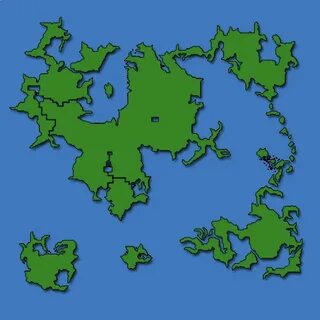 Final Fantasy 4 World Map World Map Gray