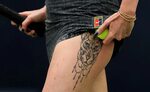 US Open: Elina Svitolina's thigh tattoo intrigues fans