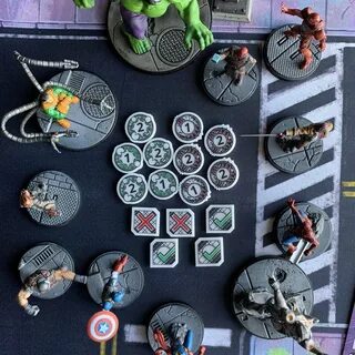 Core Crisis Token Pack - Perfectly Compatible with Marvel Cr