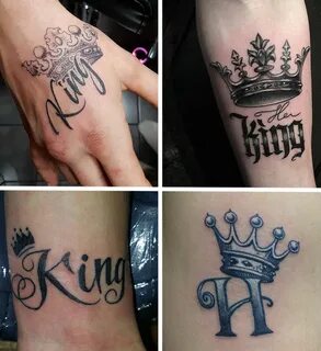 Tattoos For Men King And Queen