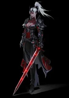 ArtStation - a, bojun zhou Fantasy female warrior, Warrior w