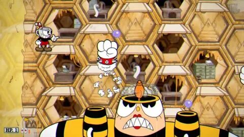 Cuphead - Rumor Honeybottoms Boss Fight - YouTube