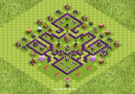 War Base TH 7 Terkuat Clash Of Clans Update Oktober 2015