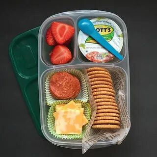 Homemade Lunchables are a big hit this week. Packed in @easy