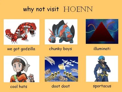 Hoenn confirmed as best tourist spot "Why Not Visit?" Edits 