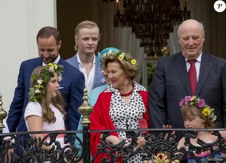 La princesse Ingrid Alexandra, le prince Haakon, Marius Borg