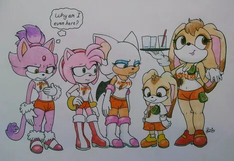 Sonic FORCES you to work at Hooters Sonic Hooters Know Your 