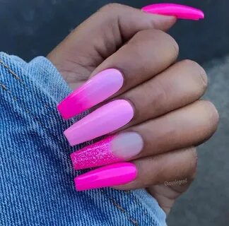 Pin by BærbieAmbition on BARBIENAILS Pink nail designs, Coff