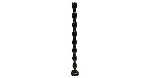 19.69 inch Super Long Anal Beads Anal Masturbator With Sucti