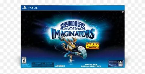 Ps4 Skylanders Imaginators Dark Edition Starter Pack, Flyer,