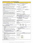 High School Chemistry - Core Concept Cheat Sheet 19: Solutio