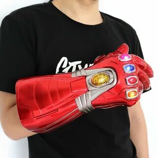 Купить Thanos Infinity Gauntlet Iron Nano Gloves Avengers En
