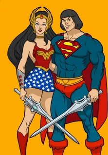 80scartoons Superman wonder woman, Wonder woman, Superman