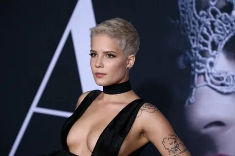 HALSEY at 'Fifty Shades Darker' Premiere in Los Angeles 02/0