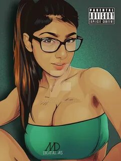 Mia khalifa art