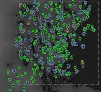 Интерактивная карта Fallout 4 Локации, преметов и прочее