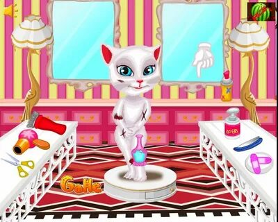 💖 Говорящая Анжела стрижка 💖 Talking Angela 💖 - YouTube