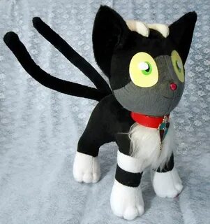 Ao No Blue Exorcist inspired Kuro moster cat nekomata (35 cm