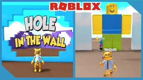 DON'T GET CRUSHED BY A WALL - ROBLOX HOLE IN THE WALL - YouT