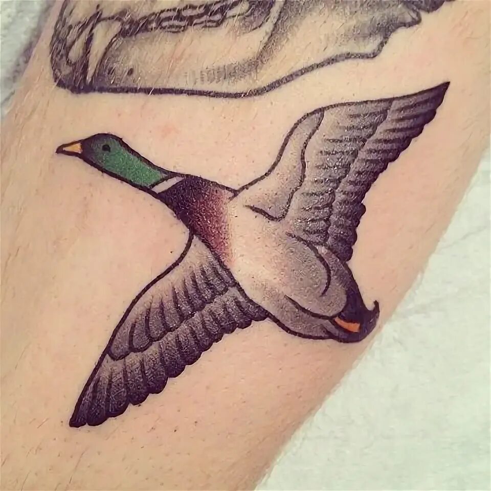 Pin by Haily Peterson on my geeky stuff :) Duck tattoos, Coo