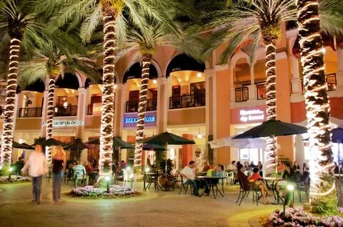 CityPlace in the evening, West Palm Beach West palm beach fl