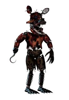 Nightmare Withered Foxy by MutationFoxy on DeviantArt