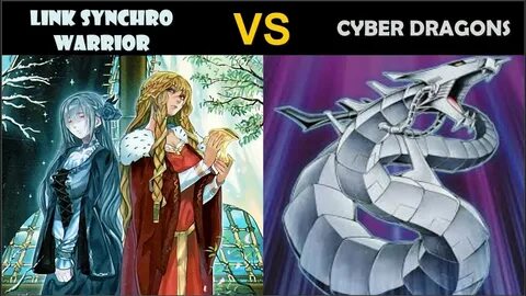 YuGiOh Duel - Link Synchro Warrior vs Cyber Dragons - YouTub