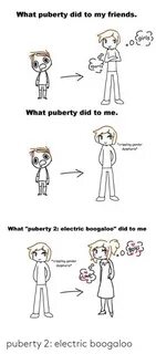 Puberty 2 Electric Boogaloo Puberty Meme on ME.ME