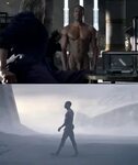 Yahya Abdul-Mateen II naked showing his penis in 'Watchmen' 
