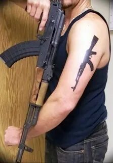 фото тату оружие от 05.09.2017 № 109 - tattoo weapons - tatt